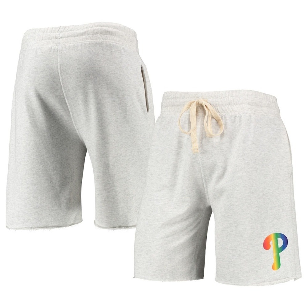 Concepts Sport MLB Philadelphia Phillies Pride‎ Shorts Raw Hem XL NWT
